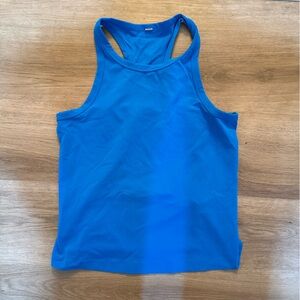 Vibrant Blue Lululemon Racerback Tank Top